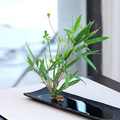 12Pcs Flower Frog 23mm/0.9inch Mini Floral Frog Japanese Ikebana Kenzan Table Numbers Holder Cut Flower Floral Arranger Stainless Steel Pin for Small Ikebana Vase