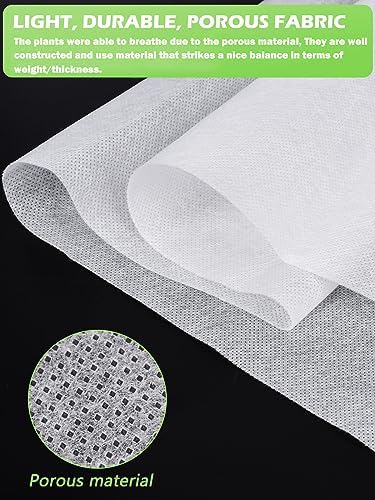 Thicker Plant Covers Freeze Protection 1.77 oz/yd², 6.5ft x 33ft Reusable