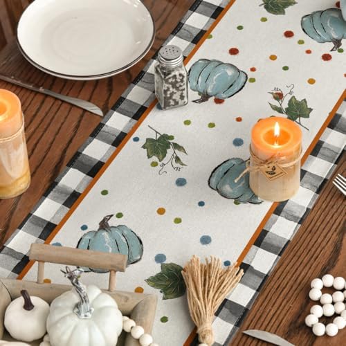Artoid Mode 210 GSM Fall Table Runner Home Party Decor 13x72 Inch