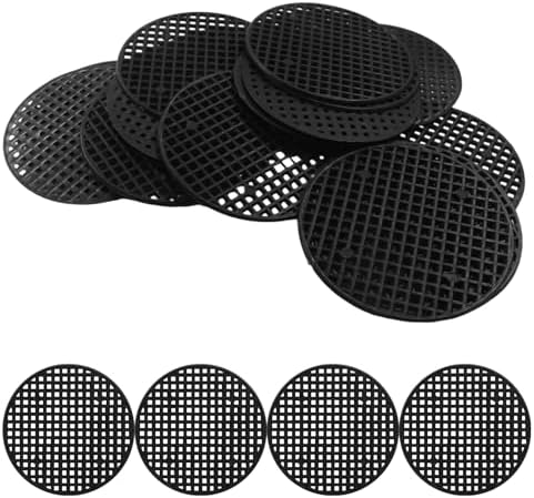 Plant Drainage Mesh Pads, 2.9 Inch, 20pcs Plastic Grid Mat