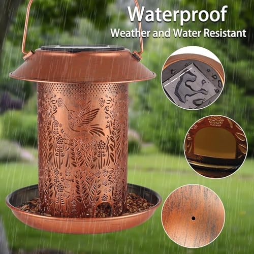 2 Pack Bird Feeders for Outdoors Hummingbird Gifts for Women Mom