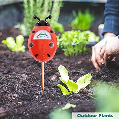 Tennedriv Green Soil Moisture Meter for House Plants, Plant Water Meter,Plant Moisture Meter for House Plants and Outdoor Plants, No Batteries Required