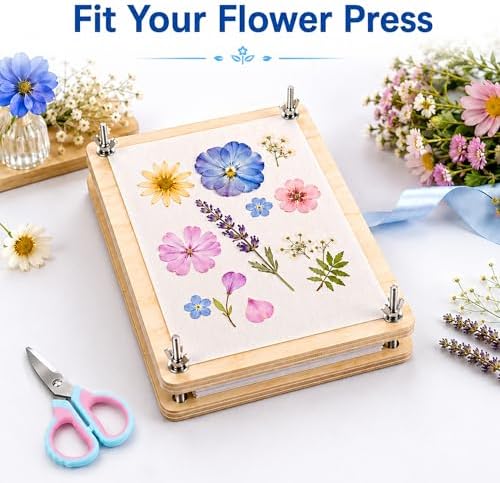 100 Sheets A4 Blotting Paper for Flower Press