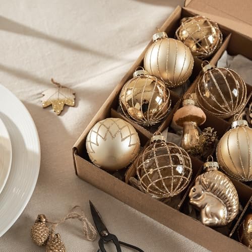 DN DECONATION Fall Ornaments for Christmas Tree, Christmas Tree Decorations
