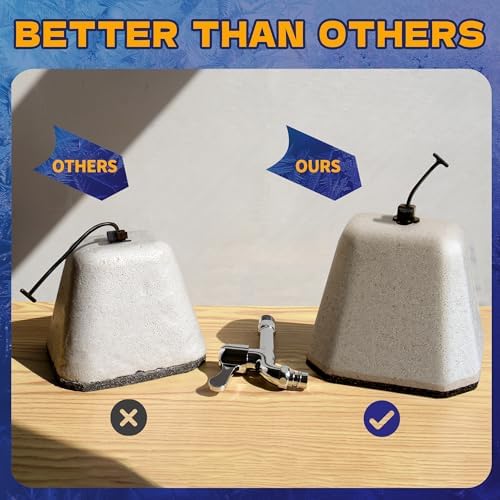 2 Pack Outdoor Faucet Covers for Winter Foam Spigot Covers Winter Insulated