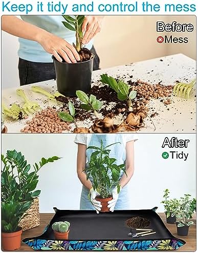 Extra Repotting Mat, Gardening potting mat for Indoor Plants, 43.5"x 29.5"
