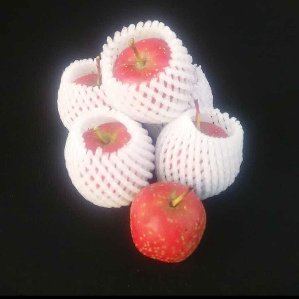 50pcs Foam Net Sleeve Pocket Shockproof, for Protection Transport Packing Wine Glass Bottle Fragile Items Vegetable