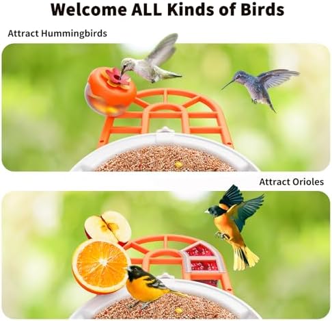 HARYMOR Bird Feeder with Camera