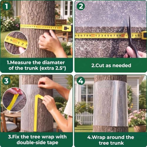 200" Squirrel Baffle for Tree Trunk, Protector Guard for 4x4 Post & Pole
