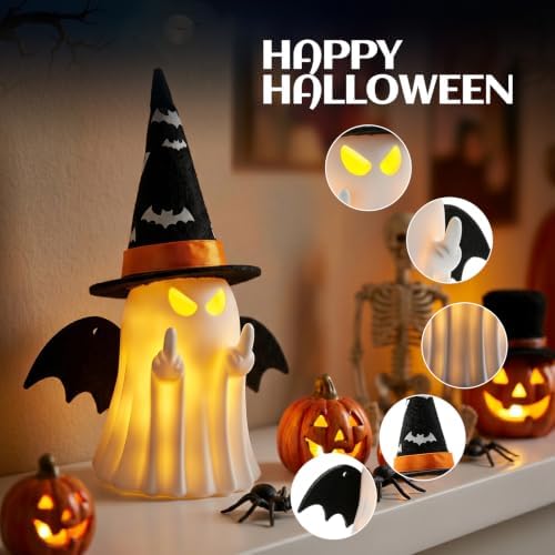 Halloween Ghost Figurine, Halloween Decorations Indoor