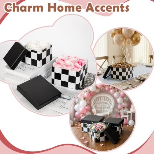 Square Gift Boxes with Lids for Presents Paper Nesting Gift Boxes for Gifts