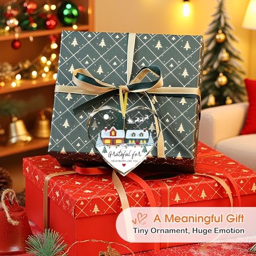 FaCraft Neighbor Gifts Christmas Ornaments 2026 Christmas Tree Decorations