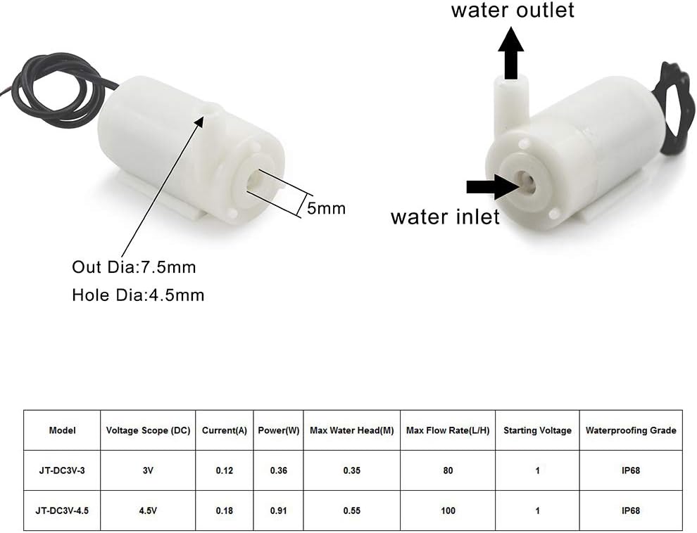 Upgrade Automatic Irrigation DIY Kit Self Watering System for Garden Plant, Development Board + 4pcs Soil Moisture