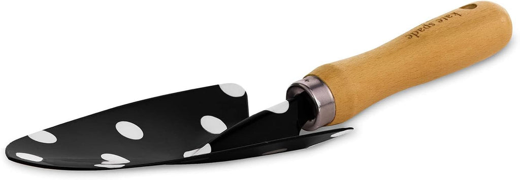 kate spade new york 2 Piece Garden Hand Tool Set, Picture Dot | Gardening Metal Hand Tools with Wooden Handles, Cute