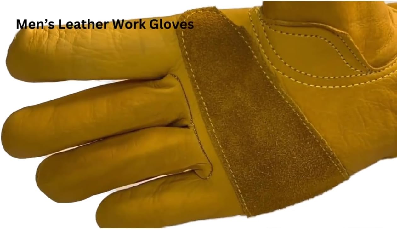 Work Gloves Men 257- Gardening gifts for dad Heavy Duty Gardeners Construction Chainsaw Men's Fishing Kids Gear