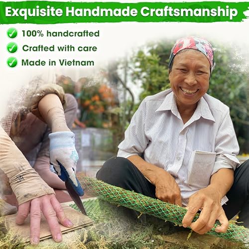 DUSPRO 42" Mesh Moss Pole for Climbing Plants, Pre-Made & Easy to Set Up