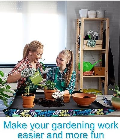 Extra Repotting Mat, Gardening potting mat for Indoor Plants, 43.5"x 29.5"