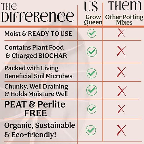 Craft Organic Houseplant Potting Mix, Elite House Plant Soil, Chunky, Well Draining Potting Soil for All Indoor Plants, Tropical Plants & Flowers, Sustainable & Peat Free, Less Prone to Gnats, 2QT