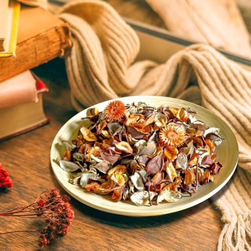 Fall Potpourri Bags, Orange Scented Decorative Bowl Filler, 8.4oz
