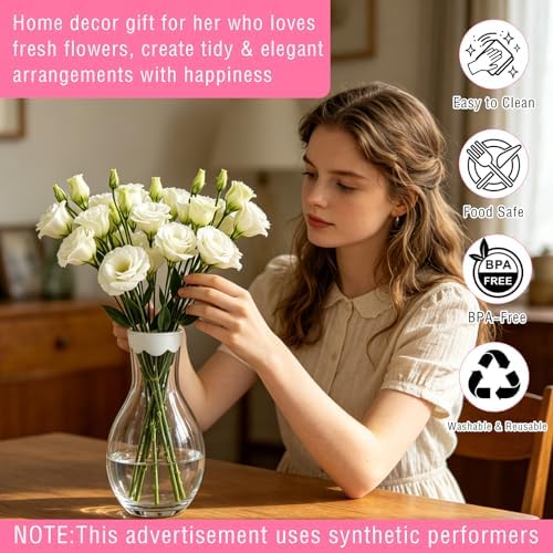 2 Floral Grid for Flower Arranging,Reusable Silicone Flower Arranging Grid
