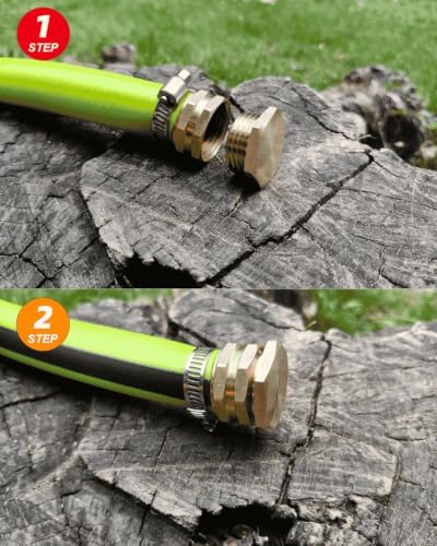Brass Garden Hose End Plug(2 Pack)