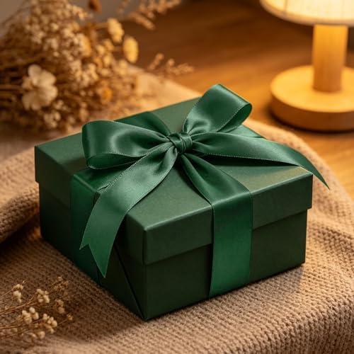 30 Yards 1 in Dark Green Satin Ribbon for Gift Wrapping St. Patrick's Day