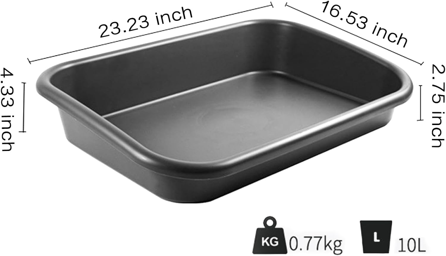 Luwint Garden Tidy Potting Tray, Plant Reportting Tray for Indoor Transplanting Gardening Planting Accessories Large