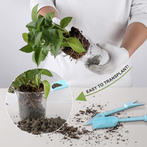 30 Pack Clear Nursery Plant Pots, 5 Inch with Drainage Holes, 20 Labels