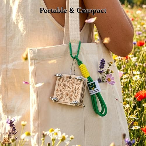 Aboofx Mini Flower Press Kit for Small Flowers Drying for Nature Lover
