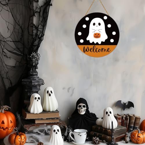 Halloween Decorations Indoor Halloween Wreaths for Front Door Decorations