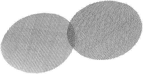 Pokinge 100 Pcs Flower Pot Hole Mesh Pad, 4 inch Round Drainage Hole Garden Plant Bonsai Pot Mesh Gasket, Breathable Flowerpot Mesh Screen Mat(4.5cm)