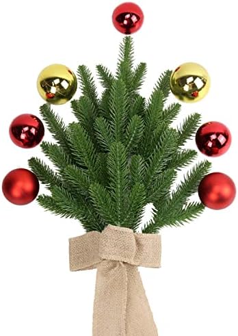 KLEWEE 60 Pcs Artificial Pine Branches, Christmas Tree Filler Branches, Realistic Faux Christmas Greenery Green Plants Pine Picks and Stems for Christmas Decorating Crafts Vase DIY Wreath Garland