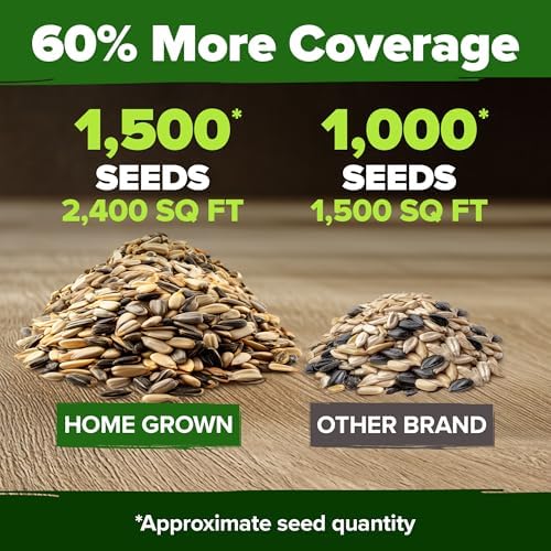 HOME GROWN Sunflower Mix Seeds, 9 Variety, 1,500+ Seeds