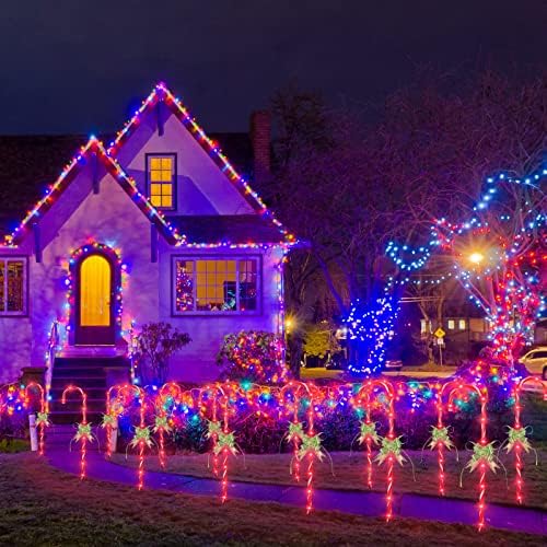 35" Christmas Candy Cane Lights Outdoor Christmas Decorations