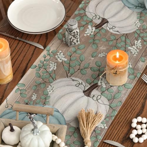 Artoid Mode 210 GSM Fall Table Runner Home Party Decor 13x60 Inch