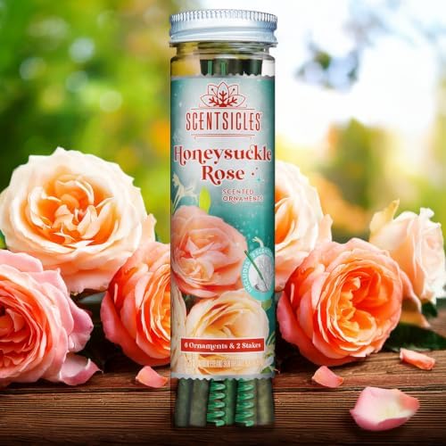 Scentsicles Honeysuckle Rose Scented Ornaments