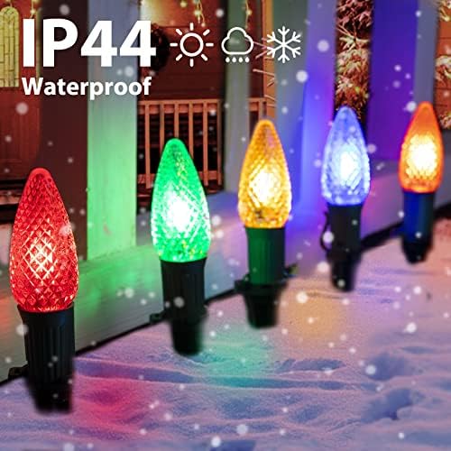 Brightown Strawberry C9 Christmas Pathway String Lights, 25.7 FT C9 Lights