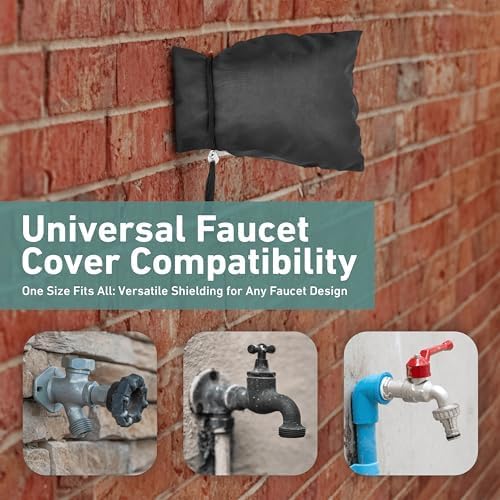 Home Intuition Outdoor Foam Faucet Cover, 2