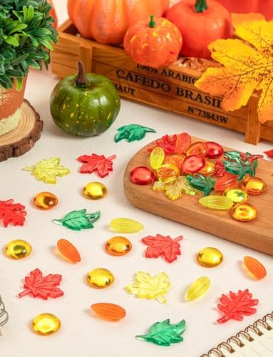 150 Pcs Thanksgiving Vase Filler Decor