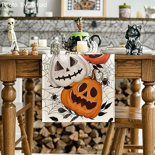 Artoid Mode 210 GSM Halloween Table Runner Home Party Decor 13x60 Inch