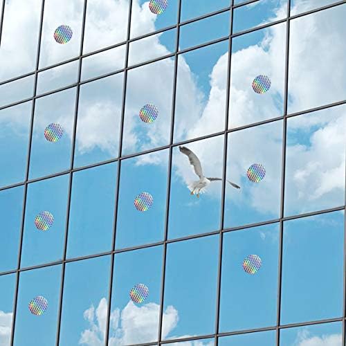 Anti Collision Window Stickers for Bird Strikes, Circle, 20 Pieces