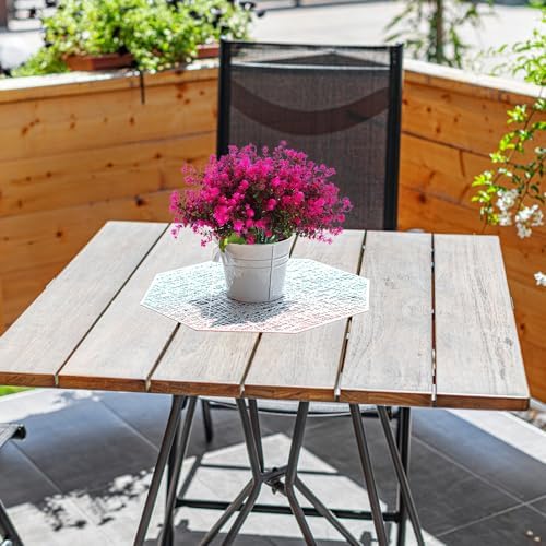 RECUTMS Boxwood Springs, Artificial Flowers Outdoor Fake UV Resistant Shubs