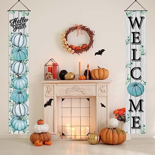 Fall Porch Banner Autumn Thanksgiving Decoration for Home Decor