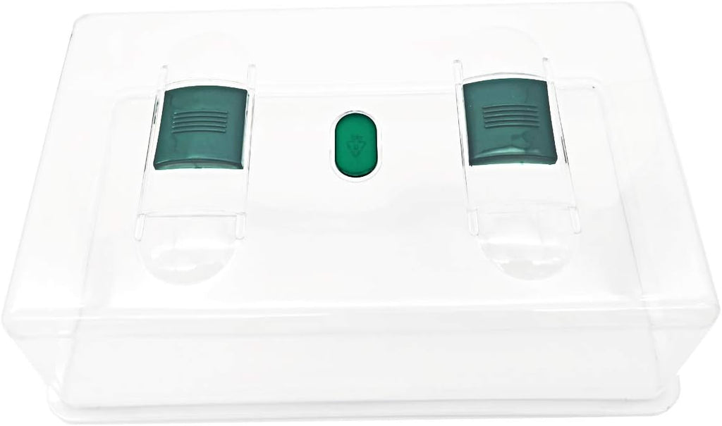LeJoy Garden Reusable Propagator Tray Vented Dome for Seedlings & Clones | Thickened Clear Plastic, Large 15in×7.1in