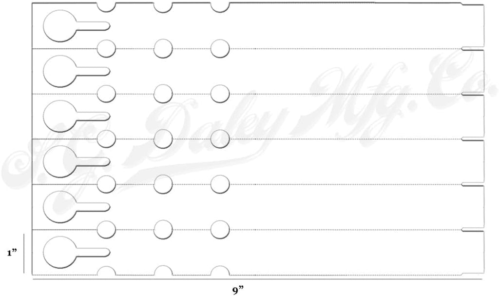 9" x 1" Lavender - 250 Pcs - Plastic Plant Tags and Labels - Wrap Around Thermal Plastic - Nursery Garden Tree Labels