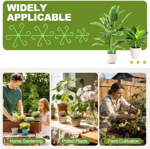 Plant Stem Support, 24PCS 4-Size Monstera Plant Support for Indoor Plants