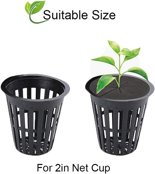 200 PCS Cloning Collars Inserts Premium Grade Foam Fits 2 Inch Net Pots | For Hydroponics Plant Germination in DIY
