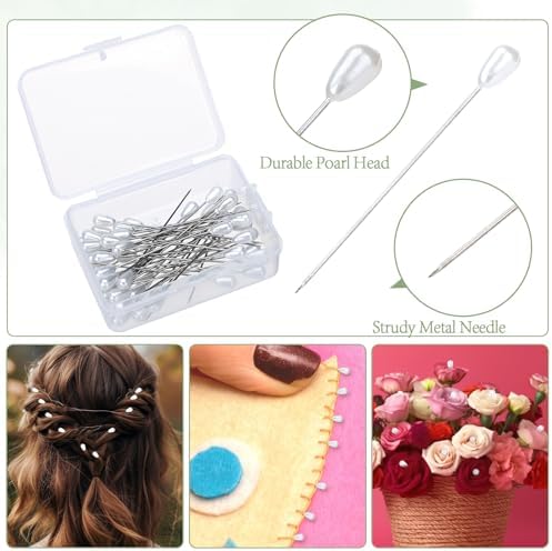 Hoemwarm Floral Tape and Boutonniere Kit, Corsage Wrist Bands Supplies