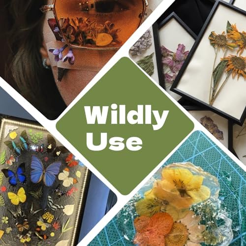 63 Pcs Pressed Leaves, 21 Styles Dried Flowers for Resin