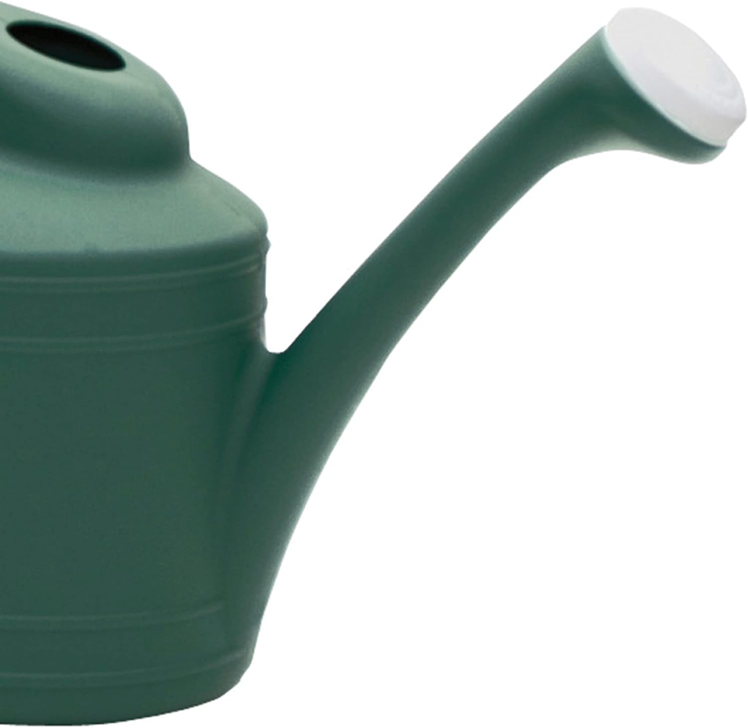 Southern Patio Large 2 Gallon Plastic Rainfall Garden Plant Watering Can, Green
